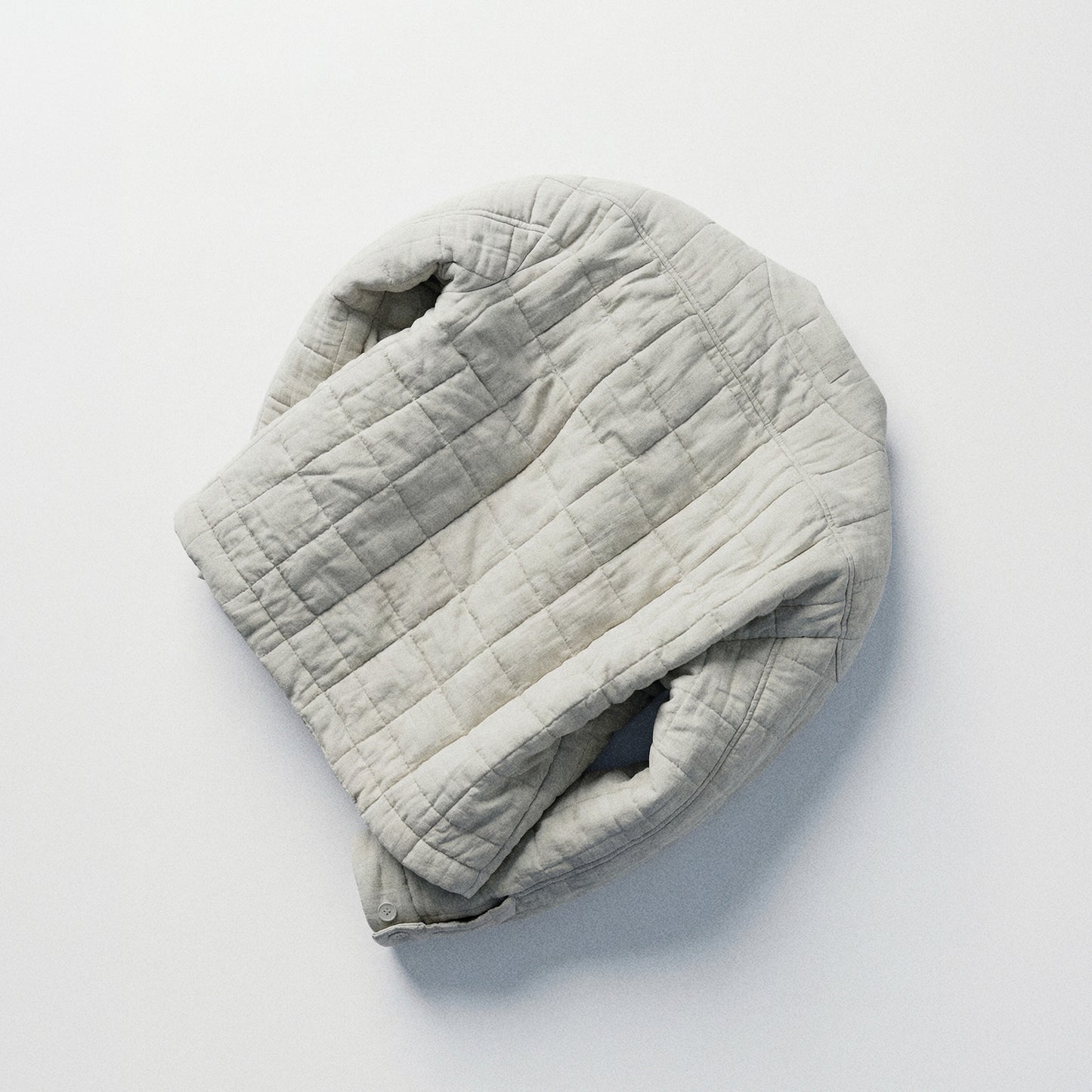 nook quilted jacket in light