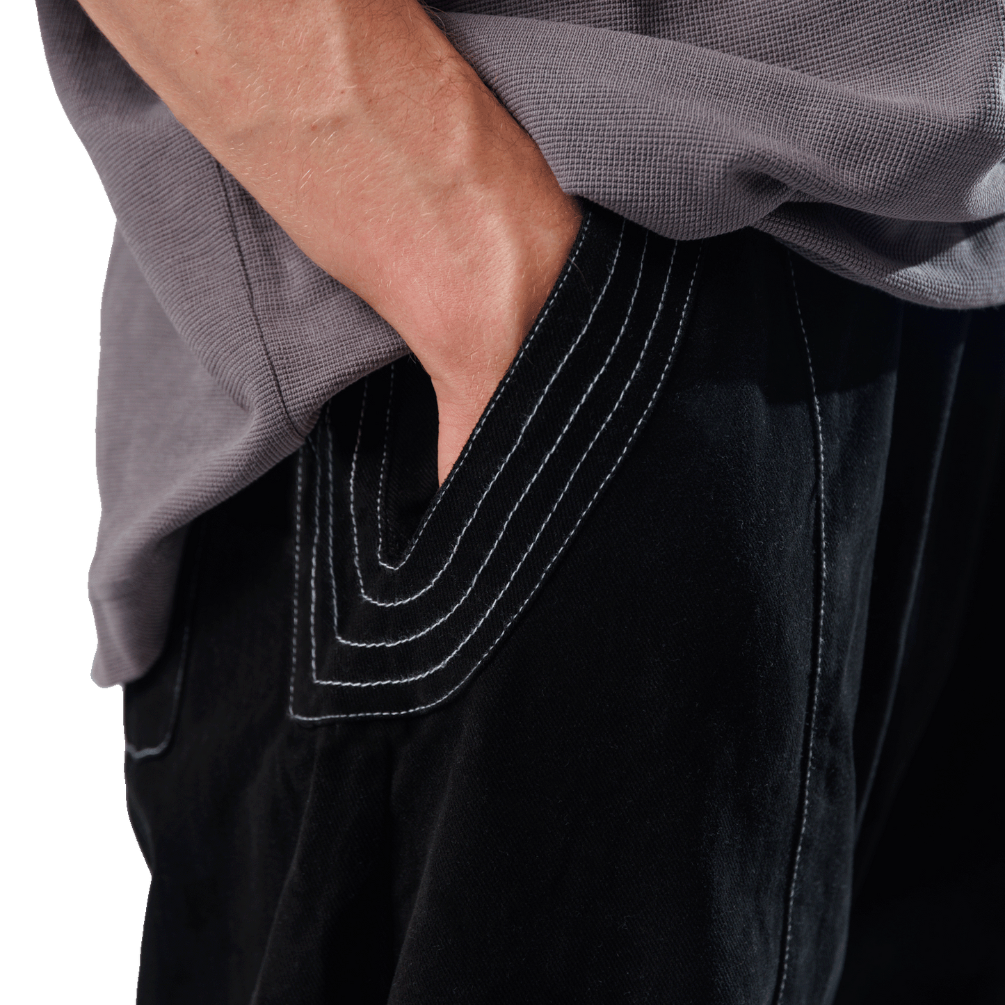 cosmos pants in black