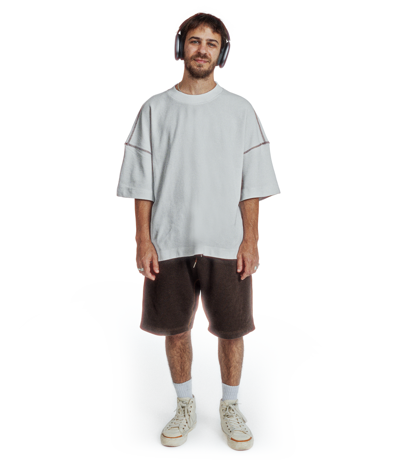 helium t shirt in light