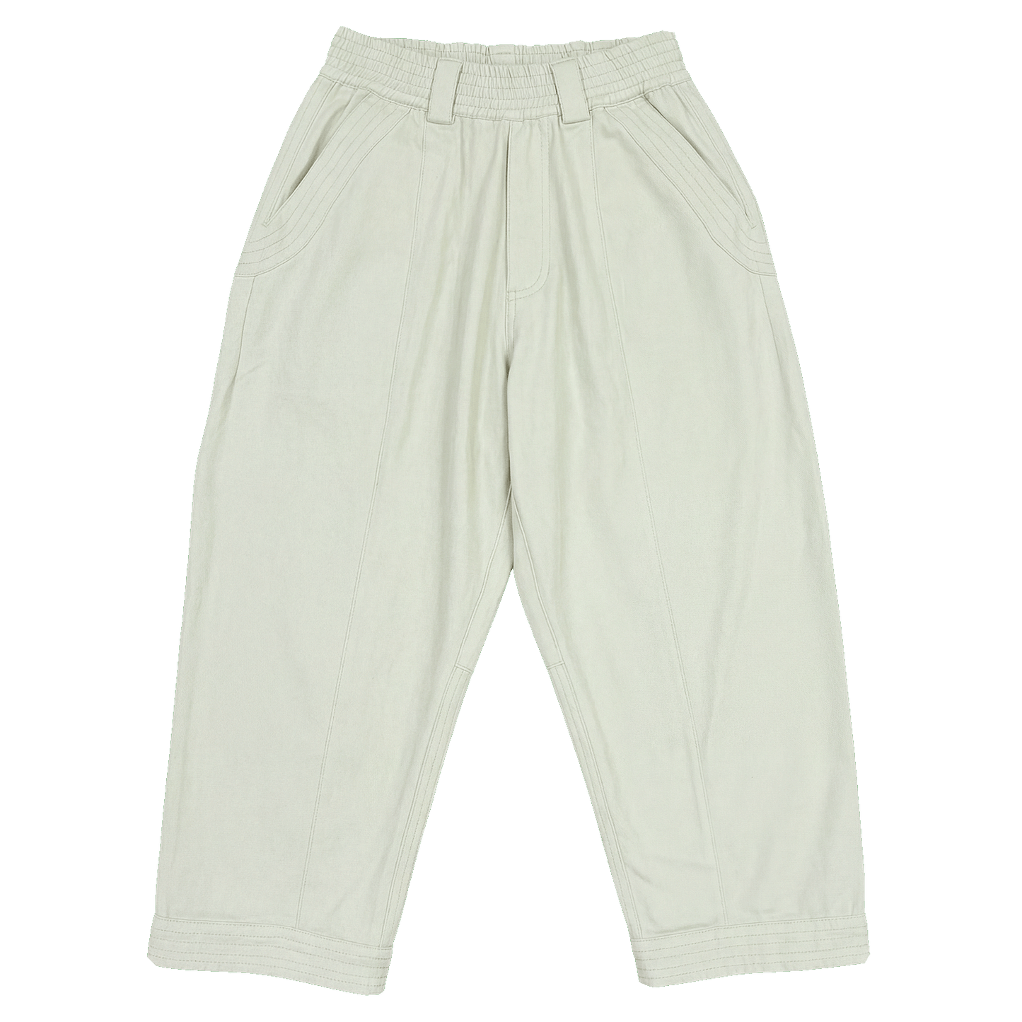cosmos pants in light green