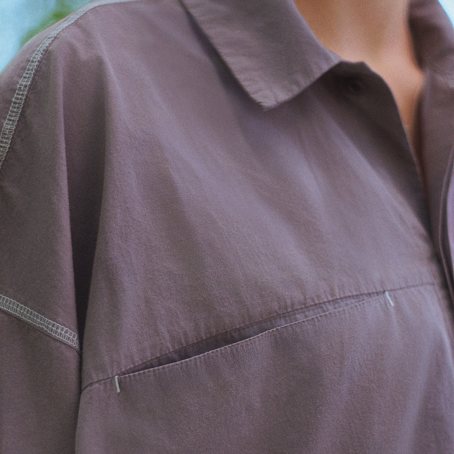 short sleeve helium shirt in dark