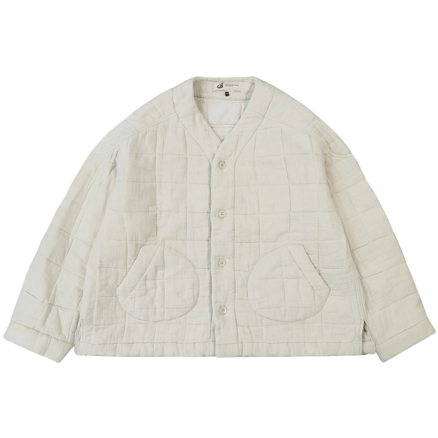 nook quilted jacket in light