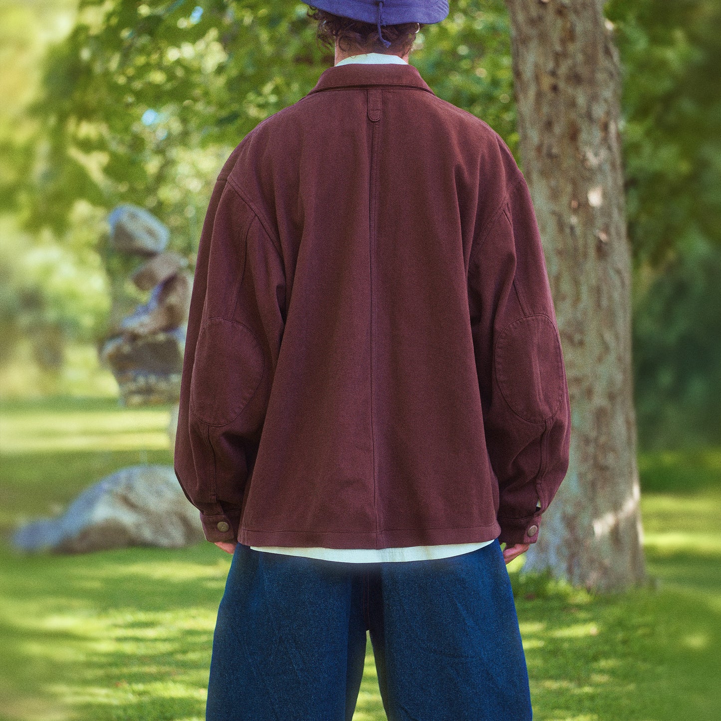 pebble jacket in dark