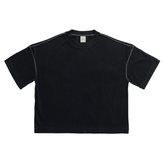 helium t shirt in black
