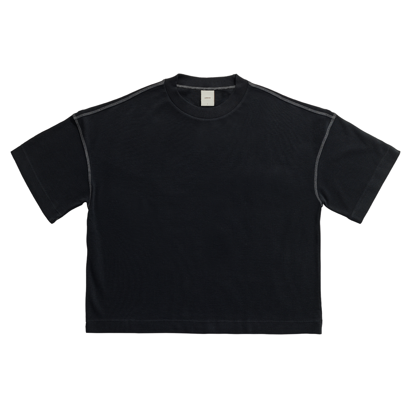 helium t shirt in black