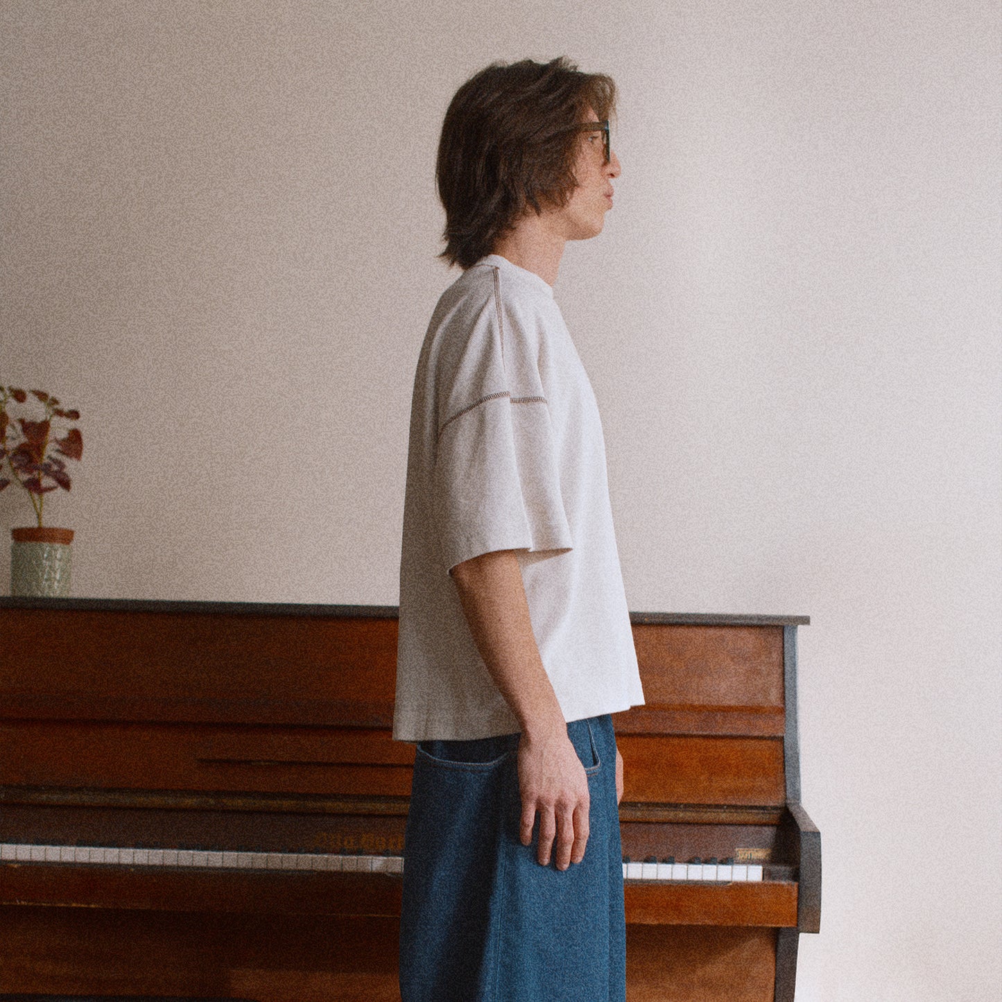 helium t shirt in light