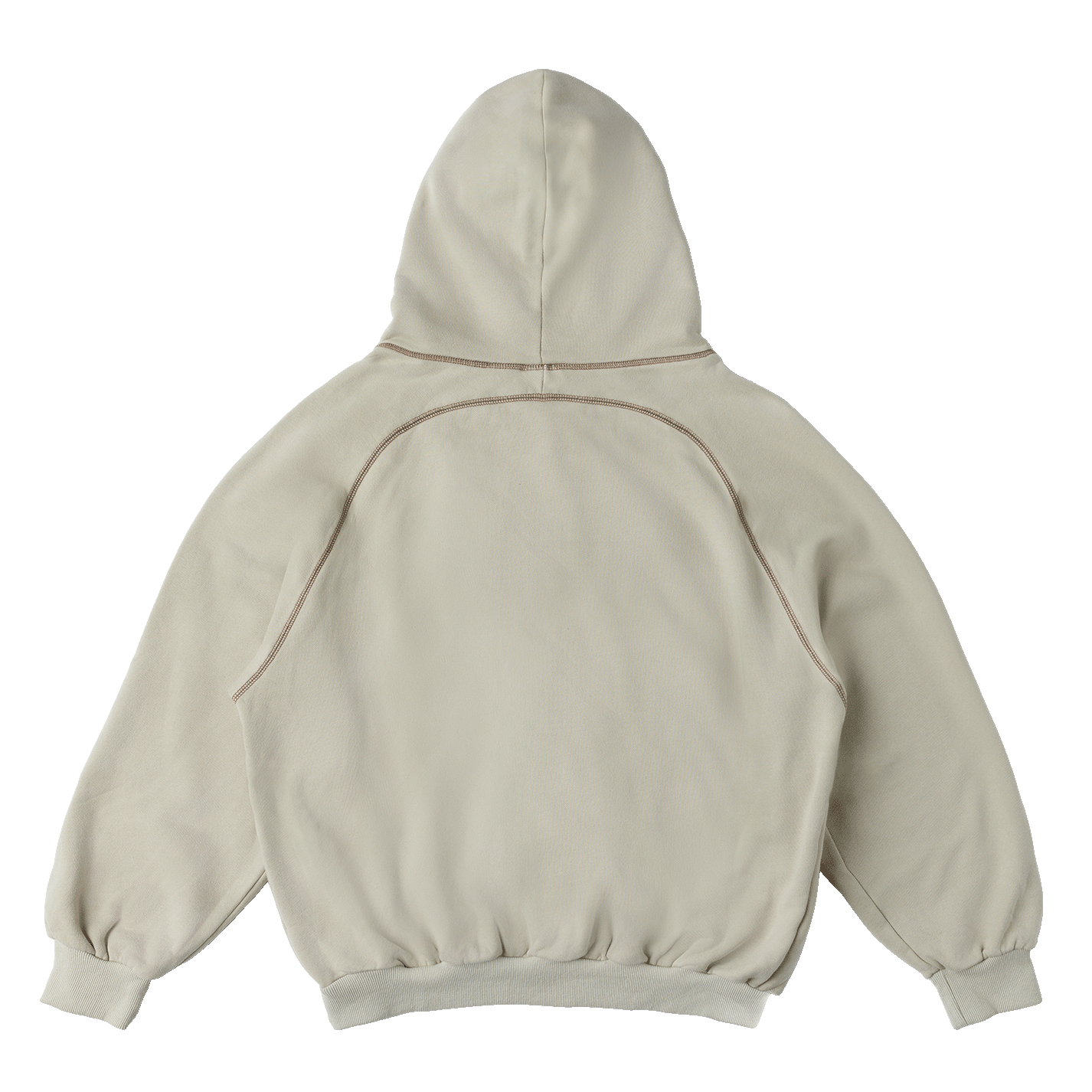 nook hoodie in light back