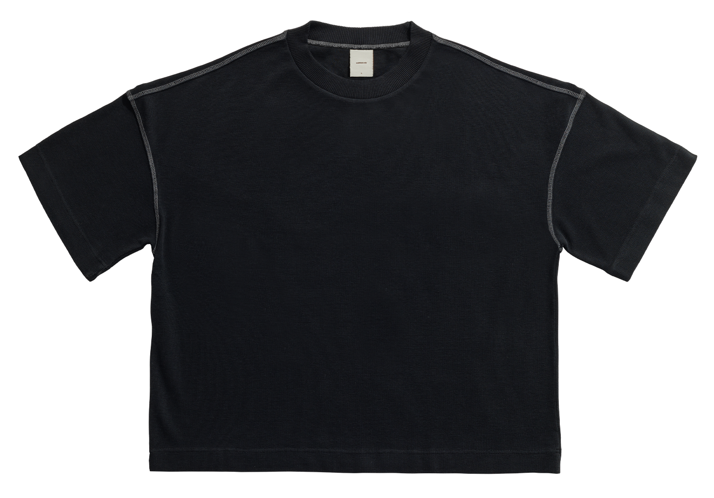 helium t shirt in black